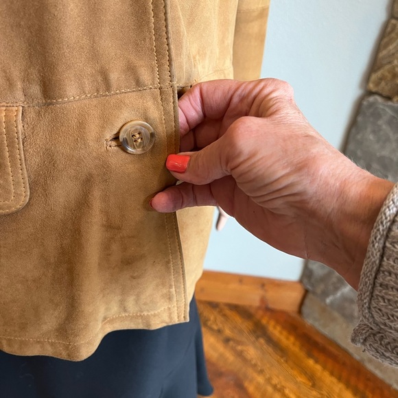 Vintage Free Living suede jacket. Circa 1990s - Picture 3 of 12